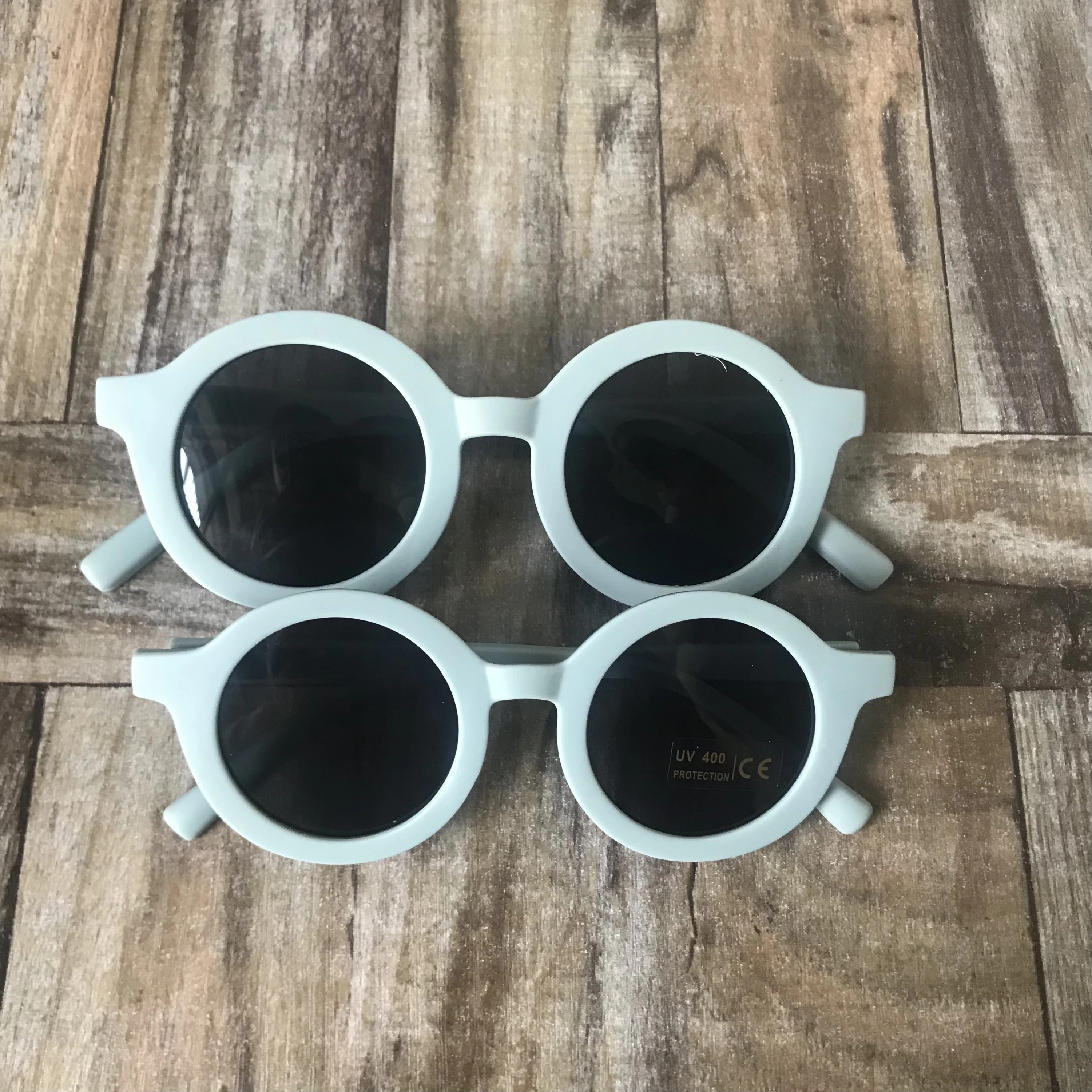 Boho Matt Colors Vintage Retro Round Shape Mom And Me Sunglasses Mother Son Daughter Mommy And Me Matching Shades Sunglasses
