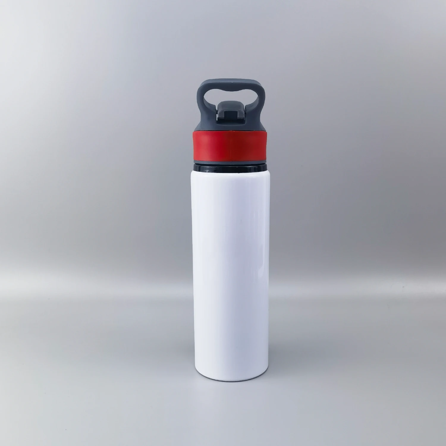 Wholesale OEM Sublimation Aluminium Water Bottle Metal Sport Drink Bottle GYM Aluminum Water Bottle With Straw