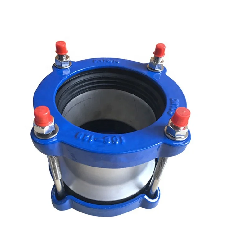 Flexible universal coupling flange adaptor dismantling ductile iron gibault joints