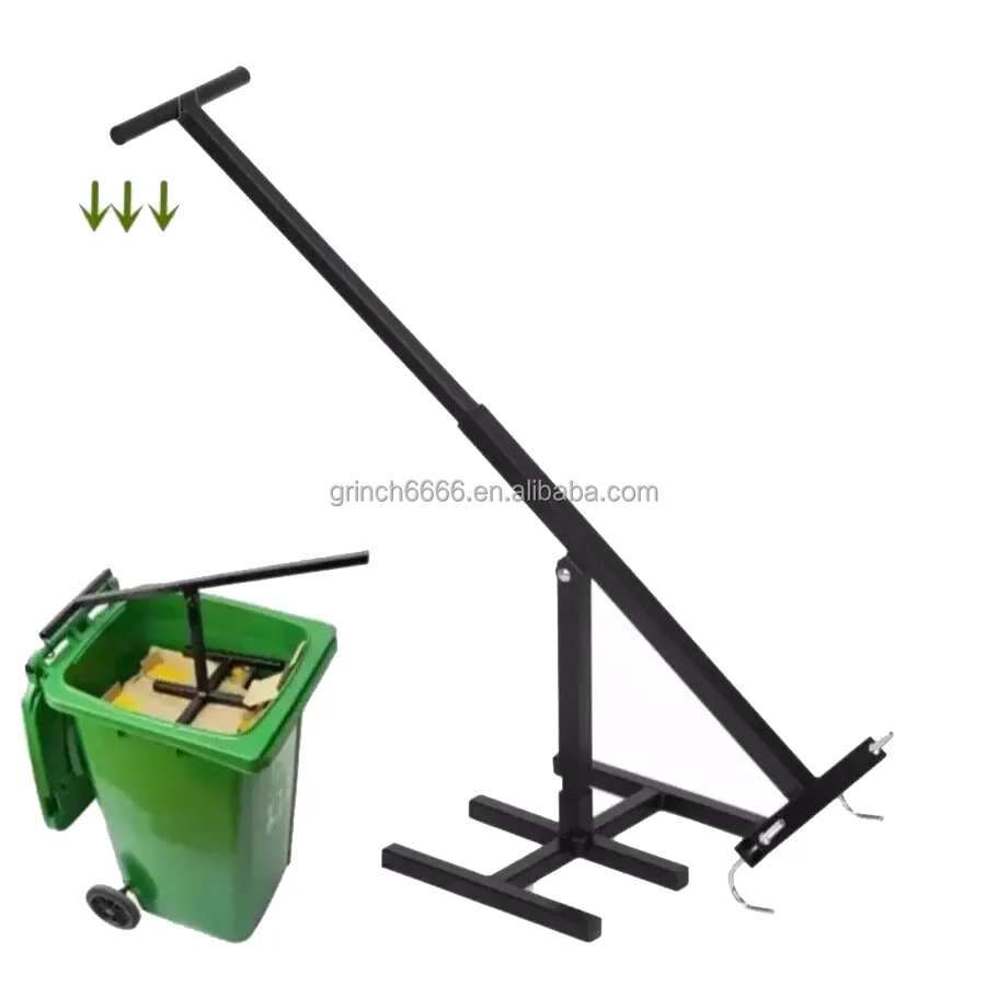 Bin Booster No More Overflowing Bin Crusher Rubbish Press Wheelie Bin Compactor