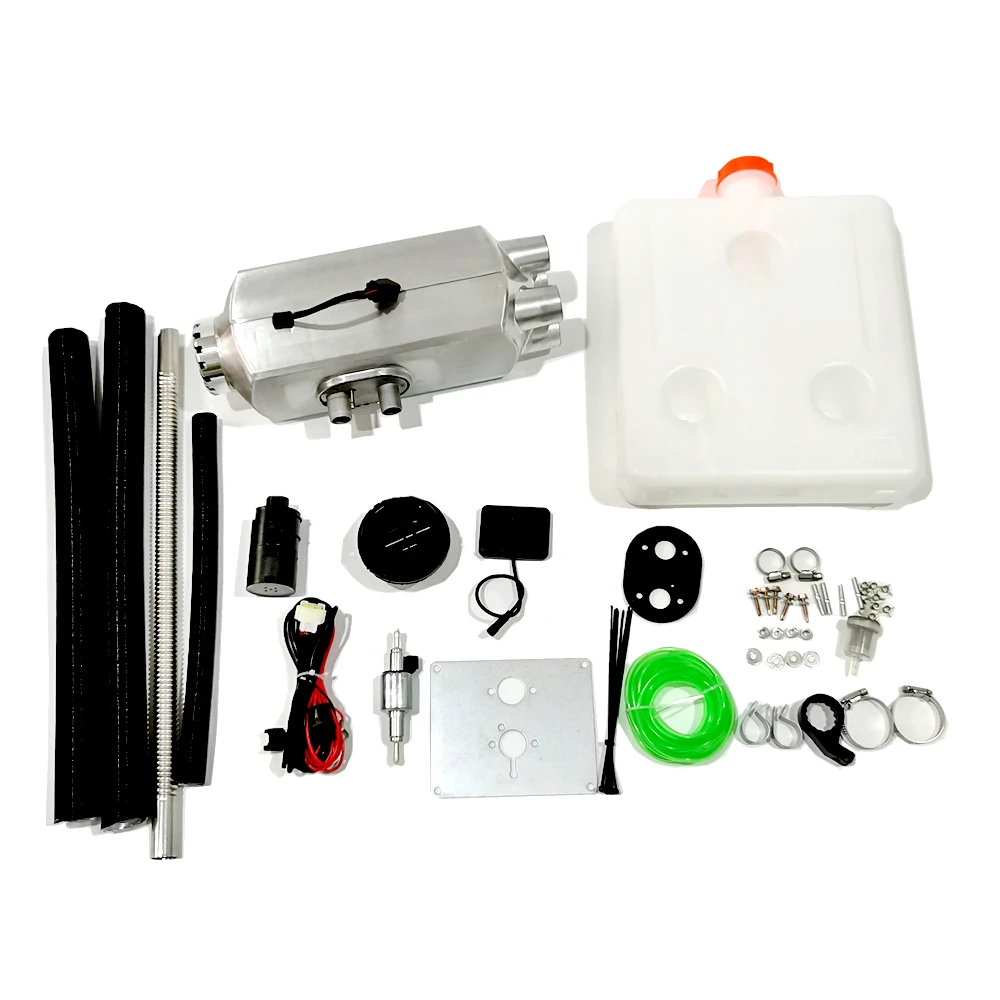 OkyRie Portable 12V 24V 5KW  Eberspacher Webasto Engine Mini Diesel Tank Oil  Heater For Camping Truck Winter Home