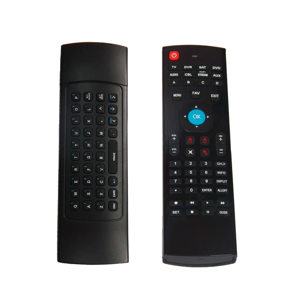 MX3 с подсветкой Air Mouse T3 smart voice TV remote Control 2,4G мини-клавиатура с подсветкой для X96 mini KM9 A95X H96