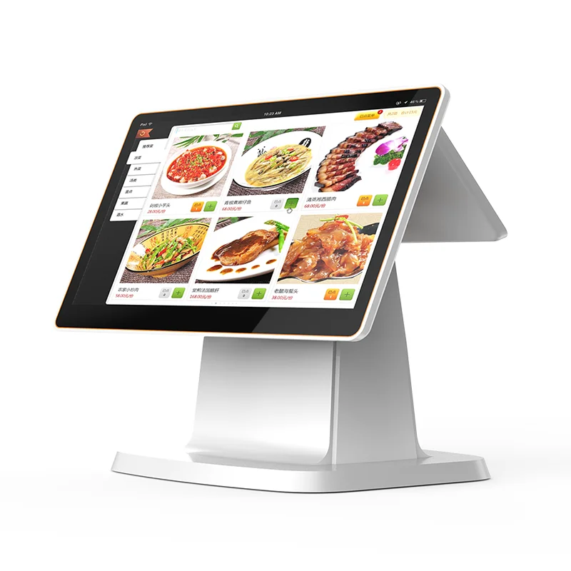 China 15.6 Inch Computer POS System Touch Monitor Display All in one POS Terminal Android Cash Register Machine For Resale