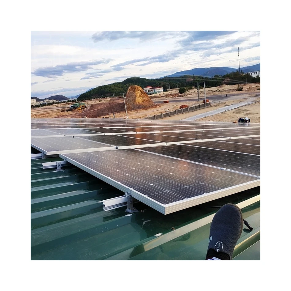 Rayn Protection Structure PV System Aluminum Solar Panel Metal Roof Mount Solar Mounting System for Enhanced Protection