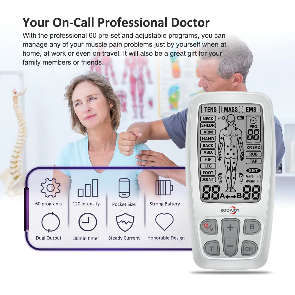 Physical Therapy Equipments Health TENS Stimulation EMS Tens Unit for Back Pain