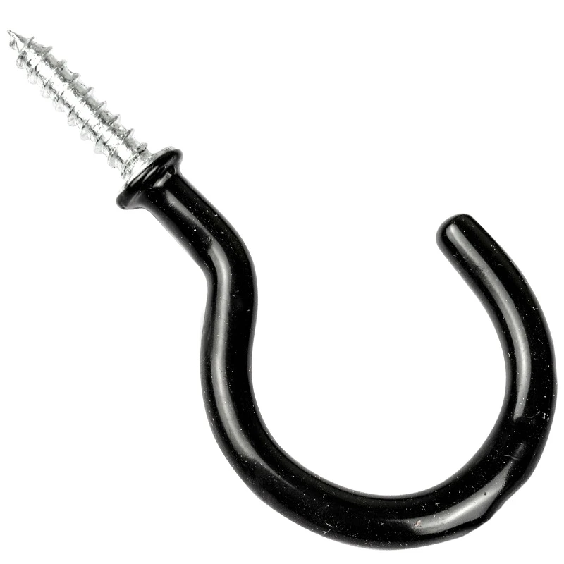 Decorative Metal Horn Nail Jewelry Accessories DIY 9-word Lamp Silver Golden Black Plastic Sheep Eye hook