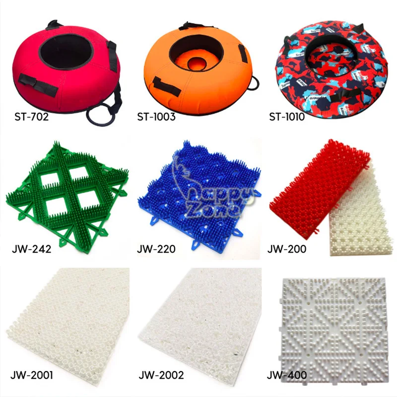 Tubing Slide Commercial Indoor Outdoor playground Non-slip Tube Slide Skiing Durable Snow Grass Slide Carpet for Kids, Adults