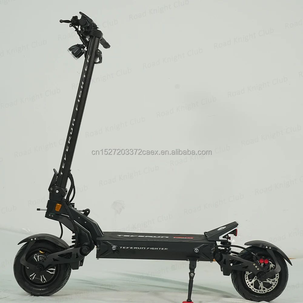 TEVERUN SupremeUltra 72V 60AH Battery Sine wave 4.0TFT Display with MAX8000*2W Dual Motor Brake Electric Scooter FIGHTER 11+