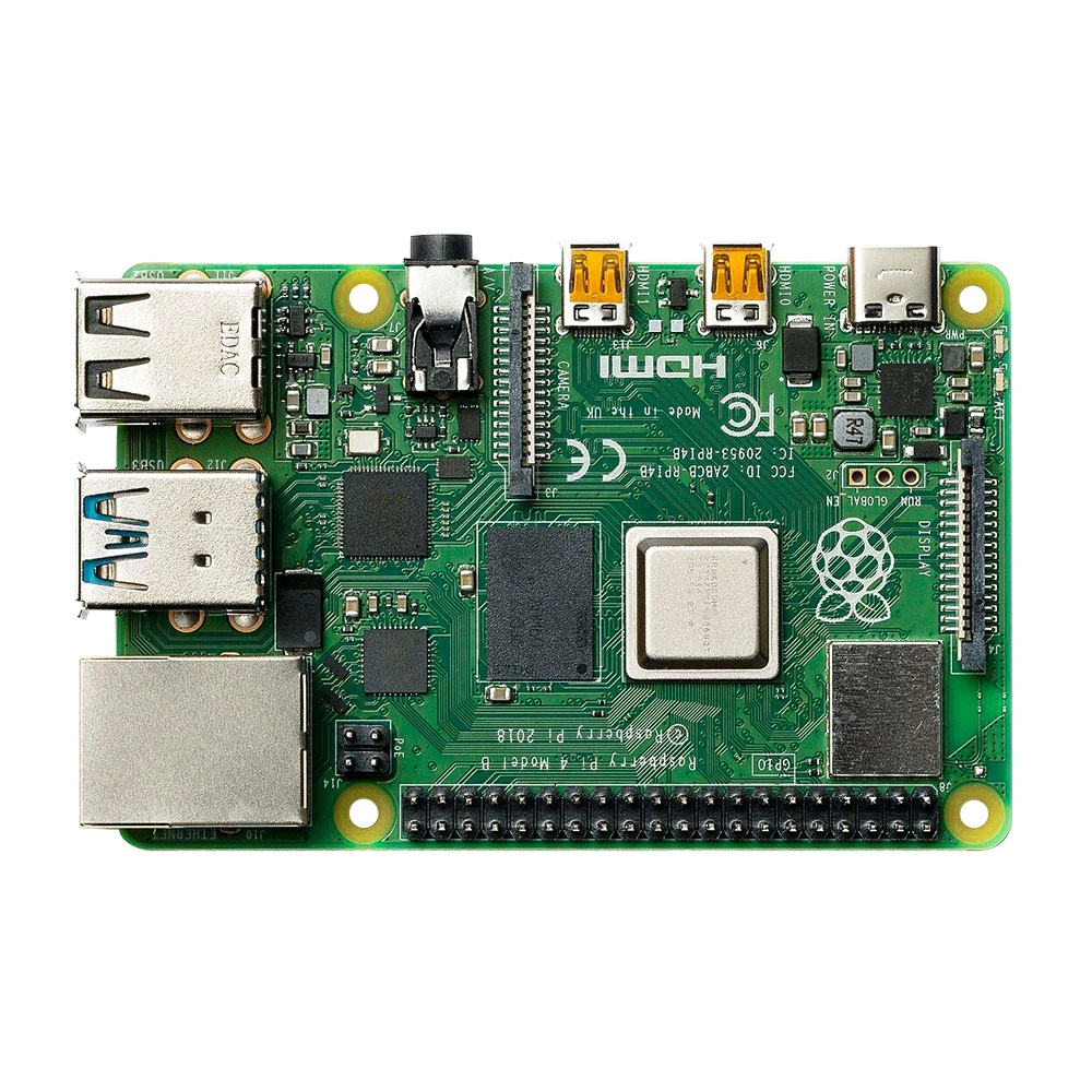 Raspberry Pi 4 Model 4B Development Board BCM2711 Quad-Core Cortex-A72 1.5Ghz 4GB RAM