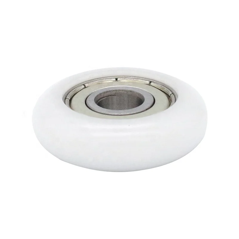high quality rowing seat plastic O type white pom wheels 608ZZ 8*31*9mm
