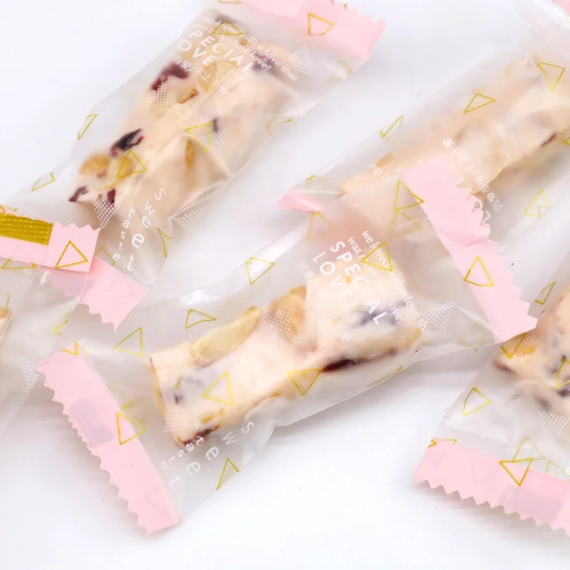 Transparent Frosted Cookie Candy Bag / Self-Adhesive Plastic Bag / Biscuits Snack bag