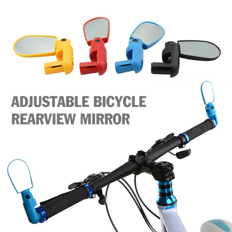 wholesale Hot Sale Cycling Road Mountain Bike Handlebar Wide Angle Rear Rotate View Mirrors