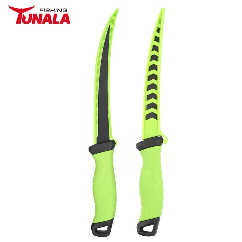 Ready to ship Cheaper  Multi-function Stainless Steel Fishing fillet Knife Set PP Handle Fish Filleting Knife for cutting fish