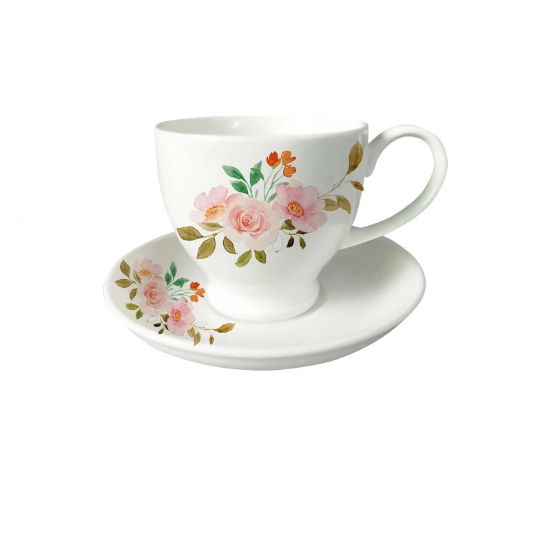 GZYSL дешевые и Экономичные чайные чашки блюдца набор керамических кофейных чайных наборов гостиничные кофейные наборы