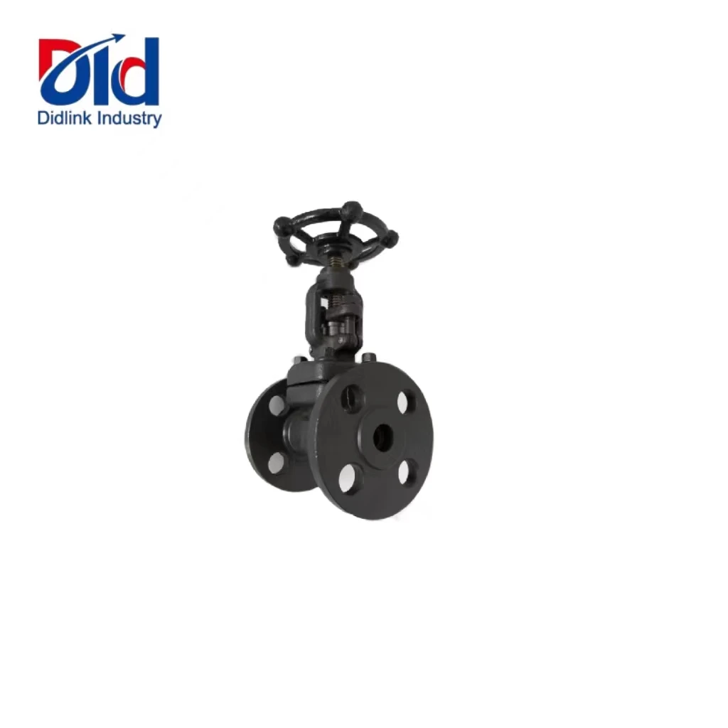 Forged flange A105 vacuum gate valve Heat conduction oil steam High temperature high pressure A105 forged valve PN40