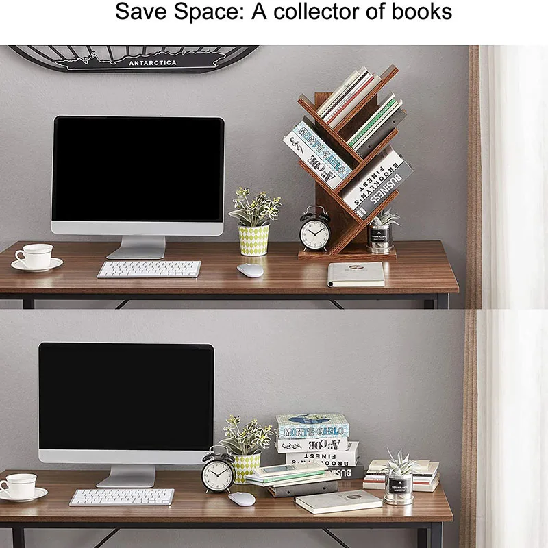 Factory wholesale space-saving tree branch creative small  bookshelf for children