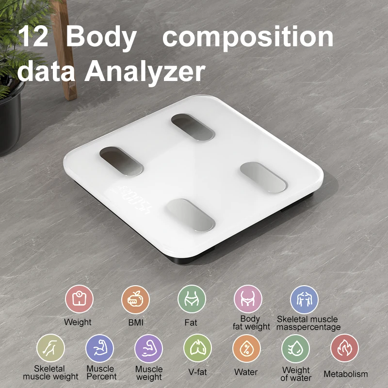 Hot Model Wifi Weight Scale Balance Fitness Body Composition Analyzer Wifi Weighing Smart Weight Scale