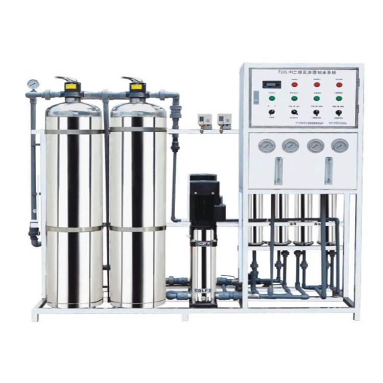 500LPH Reverse Osmosis pure Water Purification Plant River Well Ground RO Water System Machine