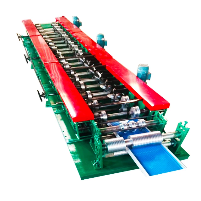 Hot Sale Automatic Garage Slat Shutter Door Panel Roll Forming Making Machine Production Line Door Frame Machine Machinery