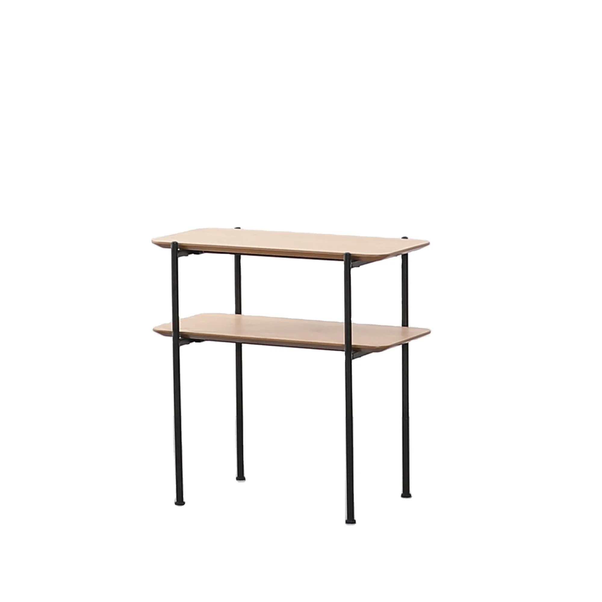 Modern Designs Simple living room furniture 2 tier shelf MDF Painting Shelf