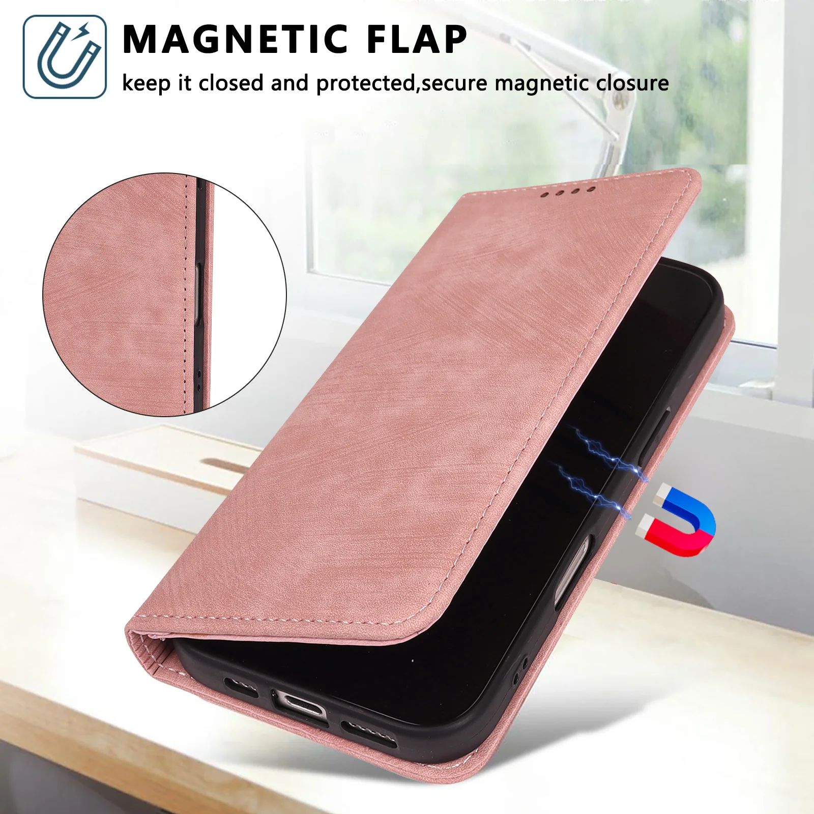 Fashion Leather Purse Bag Flip Cover For Sony Xperia 1 V10 VI 5 IV with Magnetic Card Holder Shockproof Mobile Phone Cases