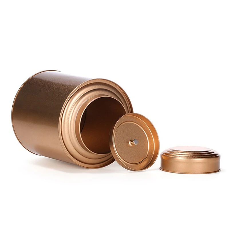 Star Packaging 8oz Rose Gold Square Candle Tin Can