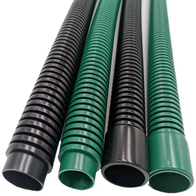 Tpu Lay Flat Water Flexible Spiral Wire Reinforced Dryer Vent Cleaner Kit Corrugated Vacuum Hose