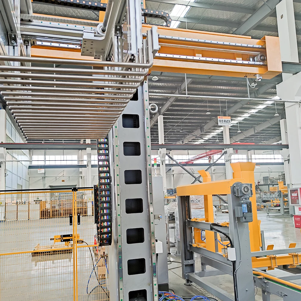 Automatic Low price Economy Single column Robot Palletizer for  carton case box