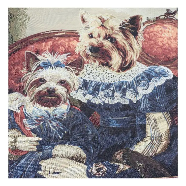 High quality jacquard upholstery polyester for sofa tapestry fabric