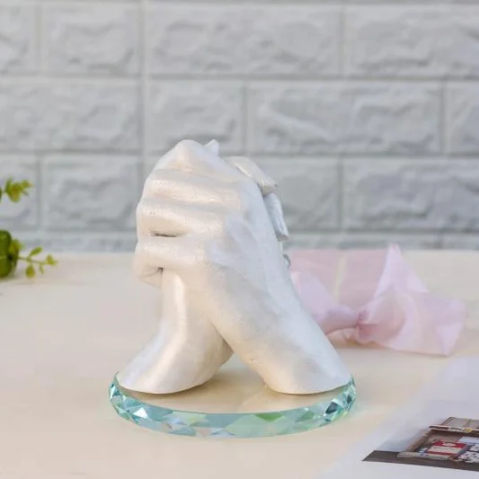 Molding Powder 3d Casting Couple Hands Casting Print Kit