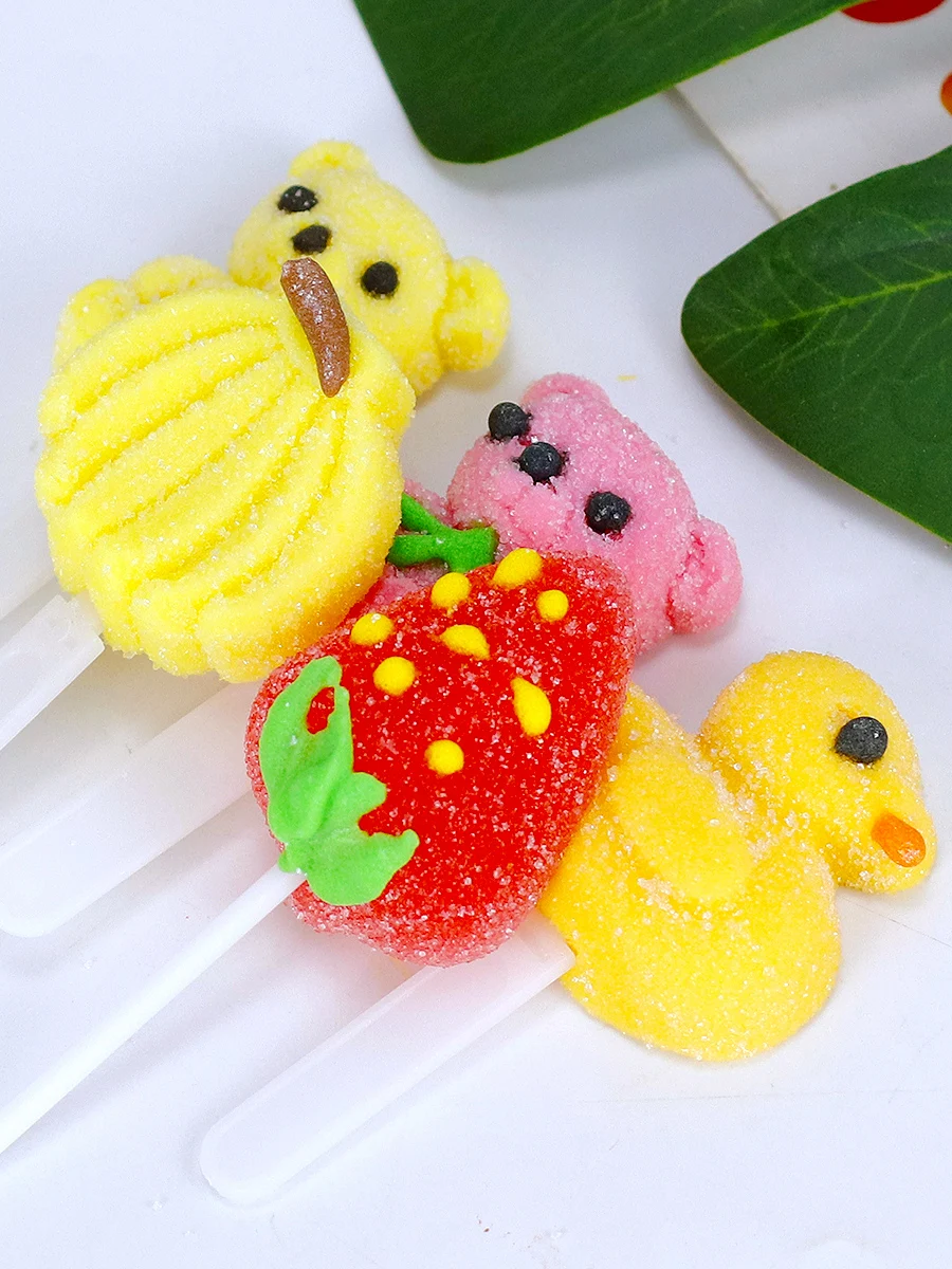 Custom Funny Turtle Crab Octopus Seahorse Seaworld Animals Gummy Jelly Candy For Kids