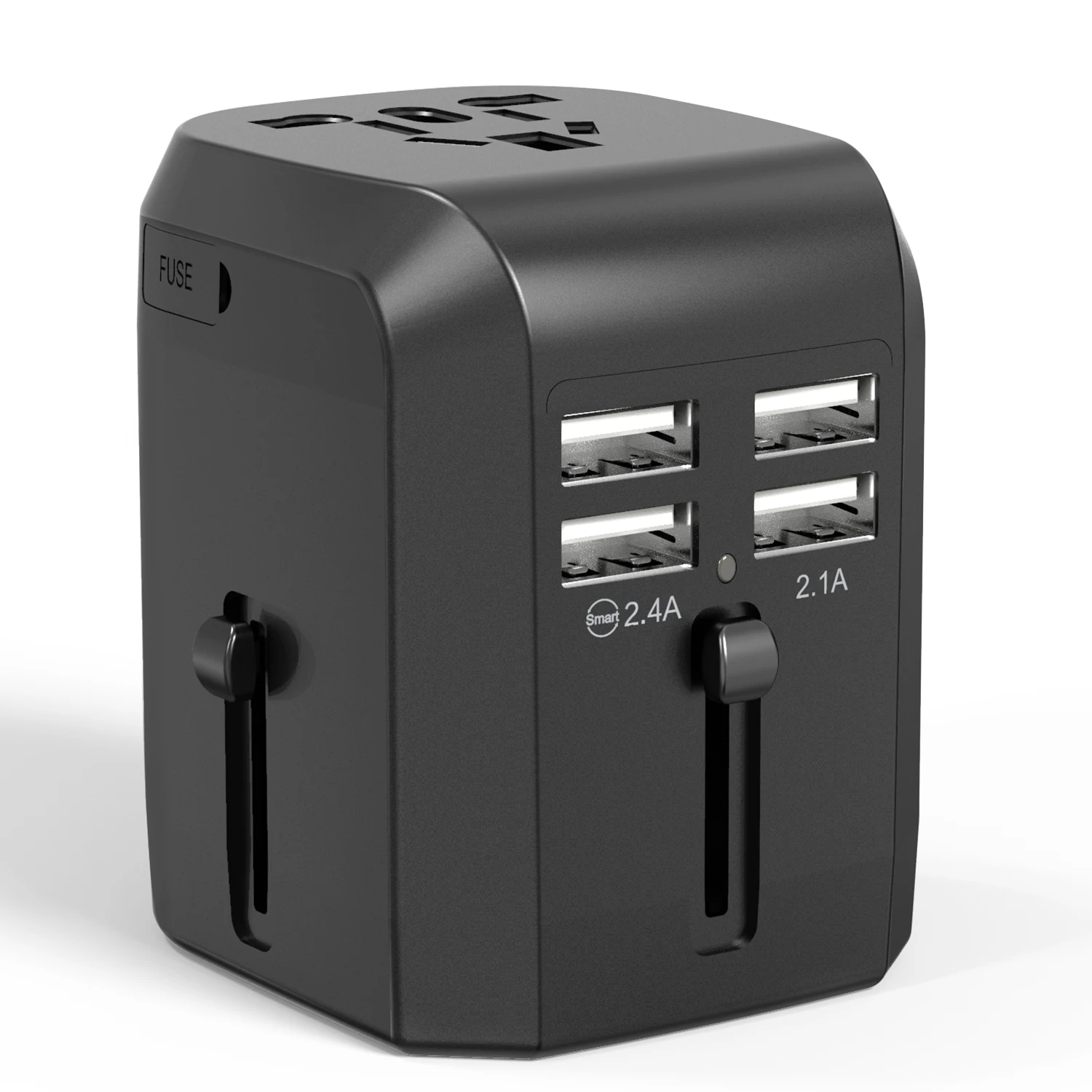 
Wontravel Multi Plug Socket AC Adaptor Travel Adapter 4 USB ports universal travel adapter 