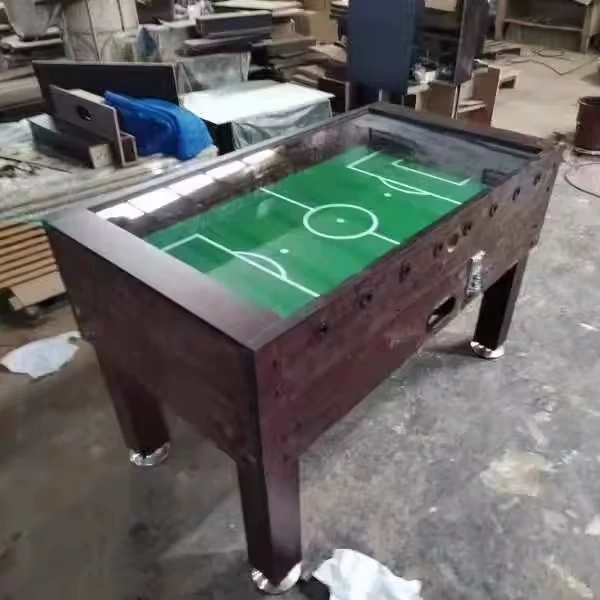 MDF sport football soccer table coin operated system game table gym funny table