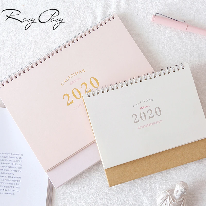 
Креативный Настольный календарь DIY блокнот для записей 2021 милые настольные мини-календари 