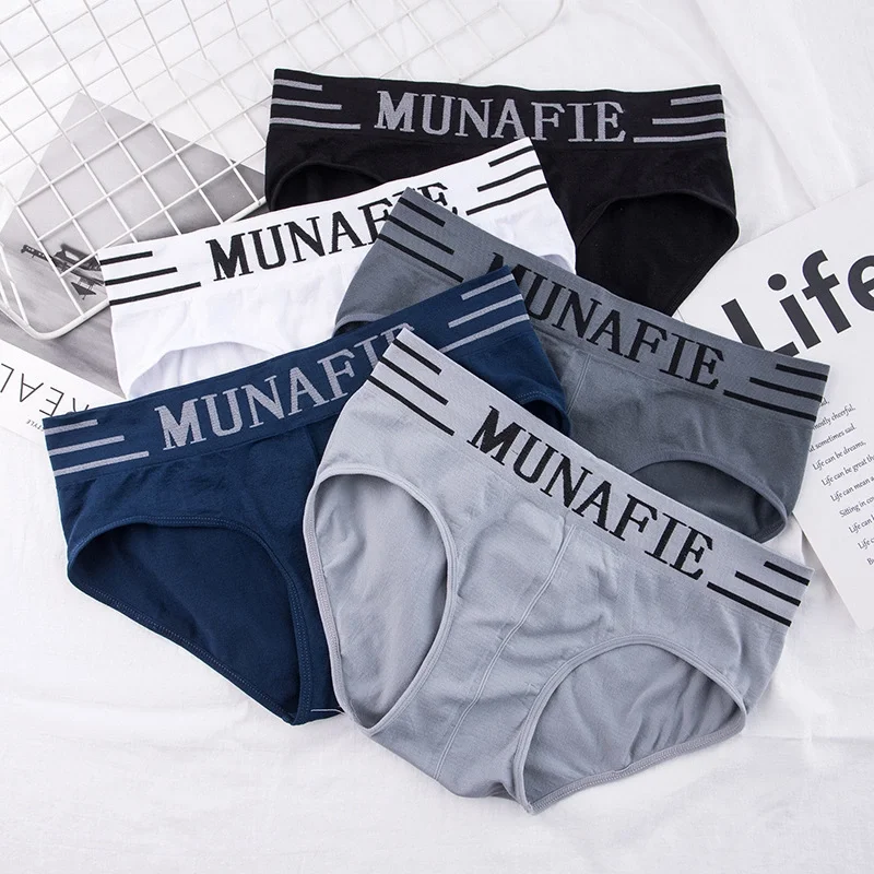 Seamless men underwear wet pants breathable seaweed underpants men panties
