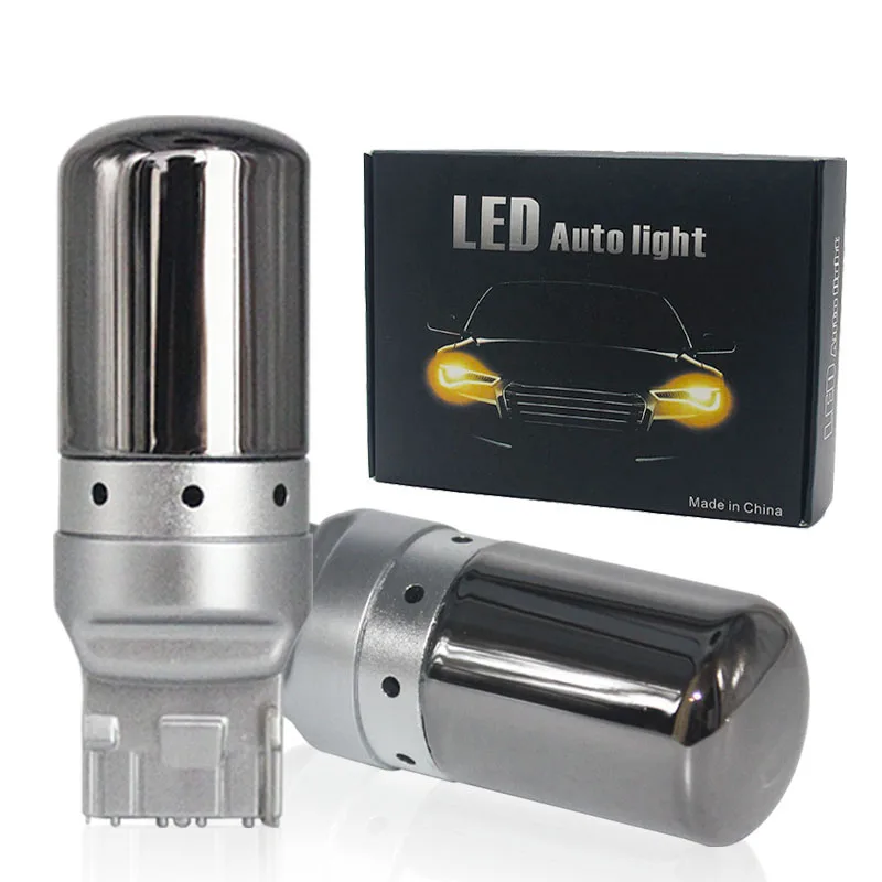 Автомобильные светодиодные лампы 4014 144smd указатели поворота стоп-сигнал CanBus без ошибок Canbus S25 1156 BA15S P21w BAU15S PY21w T20 7440 W21W