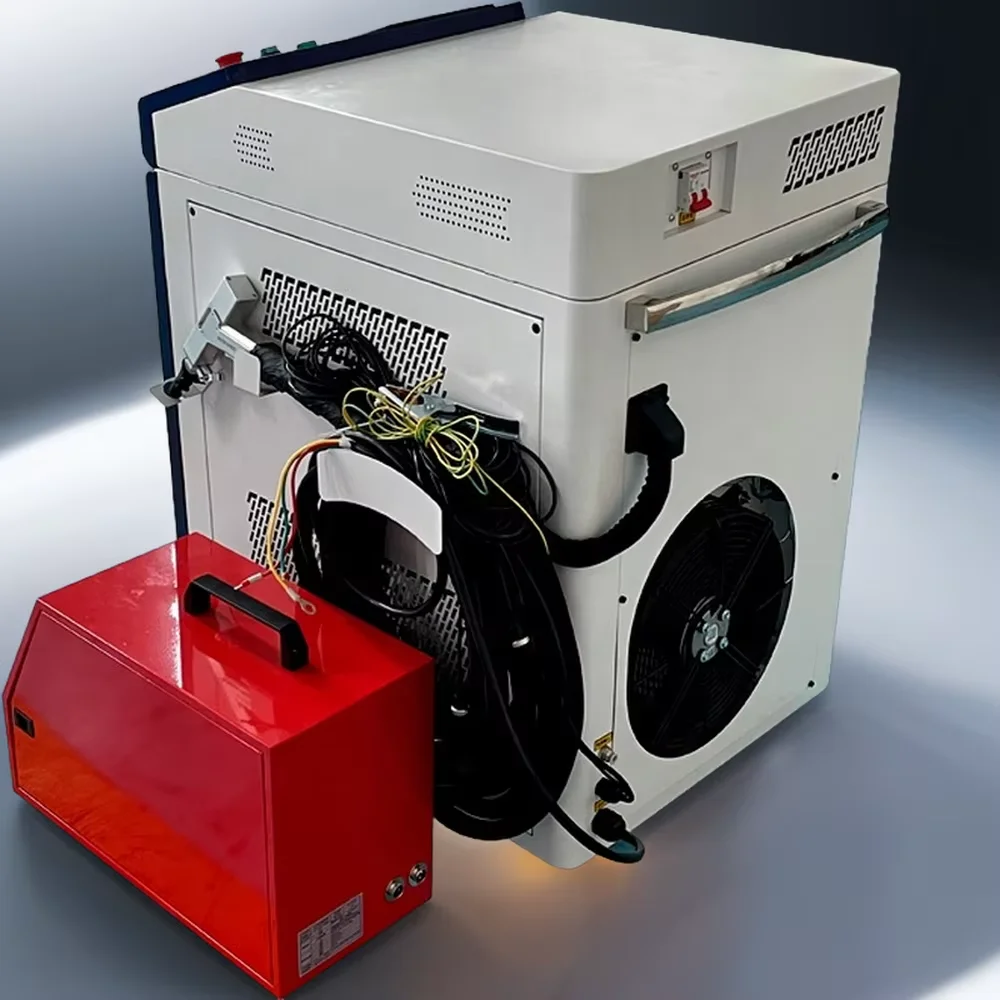 220V 50Hz Four In One Industrial-Grade Mobile Laser Welding Devices In Inventory