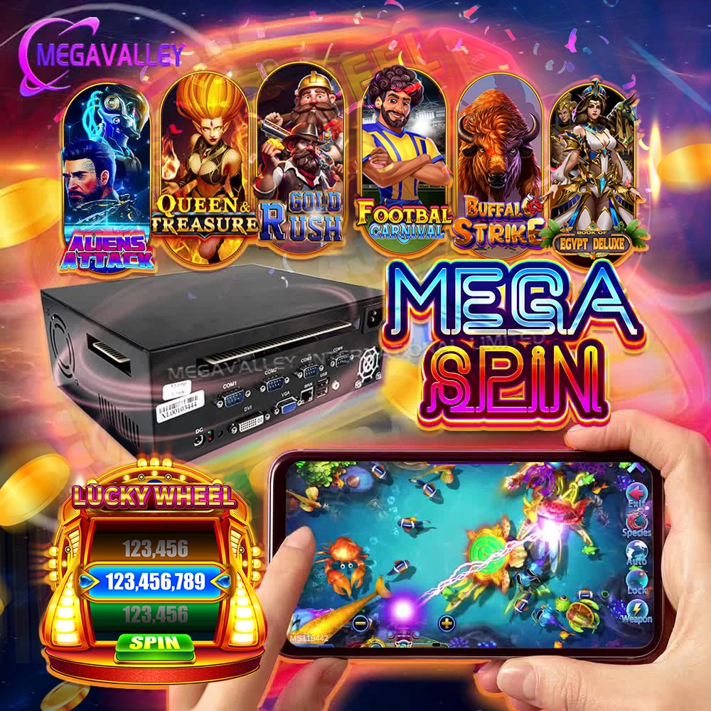 Megaspin fish game программное обеспечение онлайн кредитный дистрибьютор Кирин Дракон Русалка игра рыба