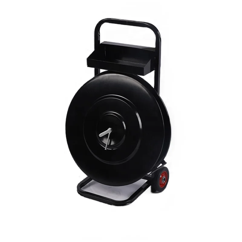 Assemble PET Strap PP Band Trolley Dispenser Cart Automatic With Brake
