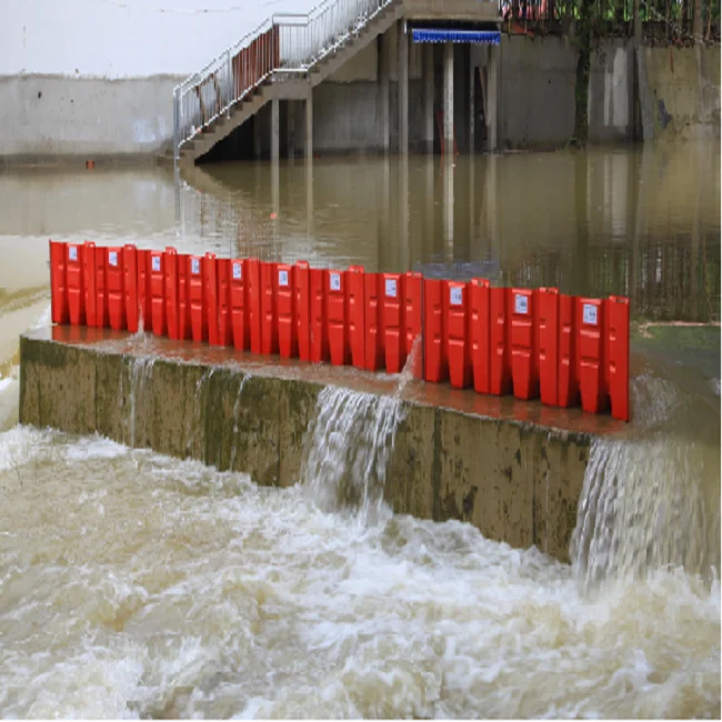 Anti flood defense water stop high efficient flood control barrier