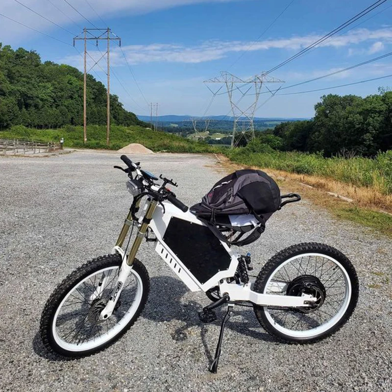 USA Warehouse Stealth Bomber Mountain High Power Retro Sur Ron Vintage Fast 72v 3000w Electric Bike