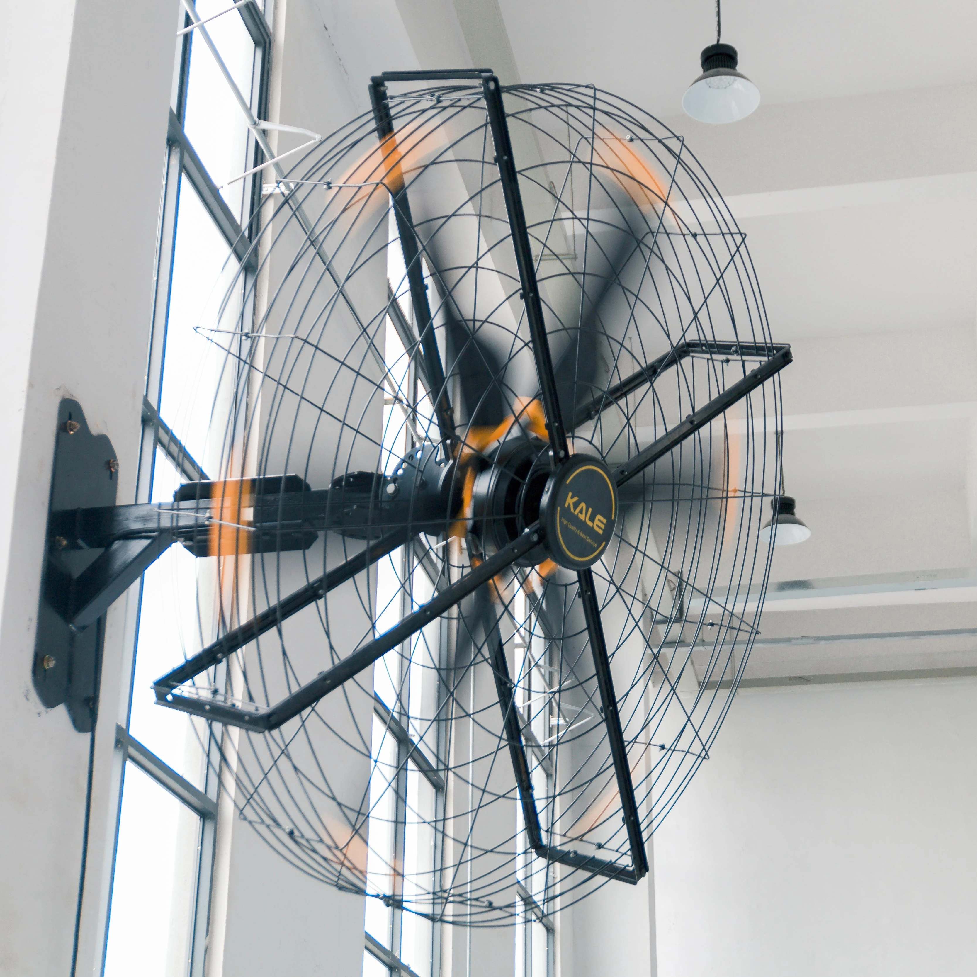 Factory Price 2m Diameter Big Size Industrial HVLS Wall Mount Fan
