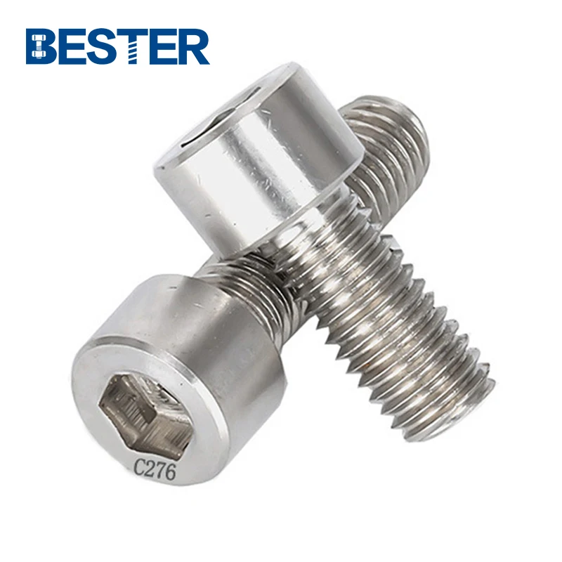 DIN912 hastelloy c276 bolt hexagon socket bolt socket hex screw hex socket head cap screw