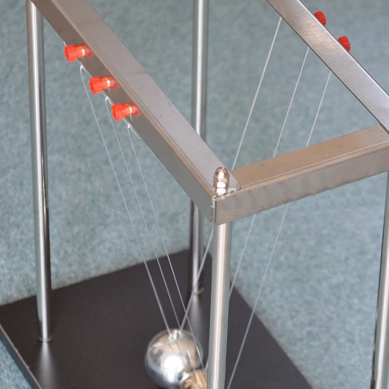 School physics laboratory Collision ball Newton cradle ball Momentum conservation demonstrator Momentum transfer demonstrator