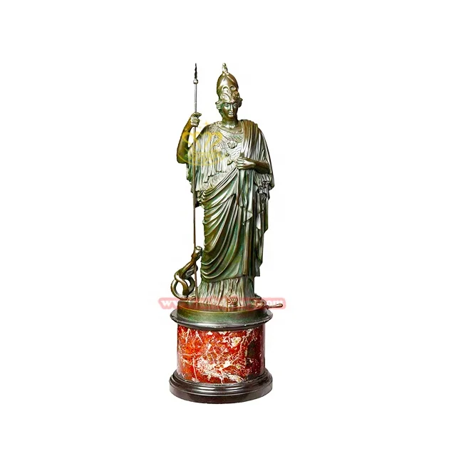 Outdoor gate decoration Design Metal crafts art Sculpture antique Bronze soldiers Statues