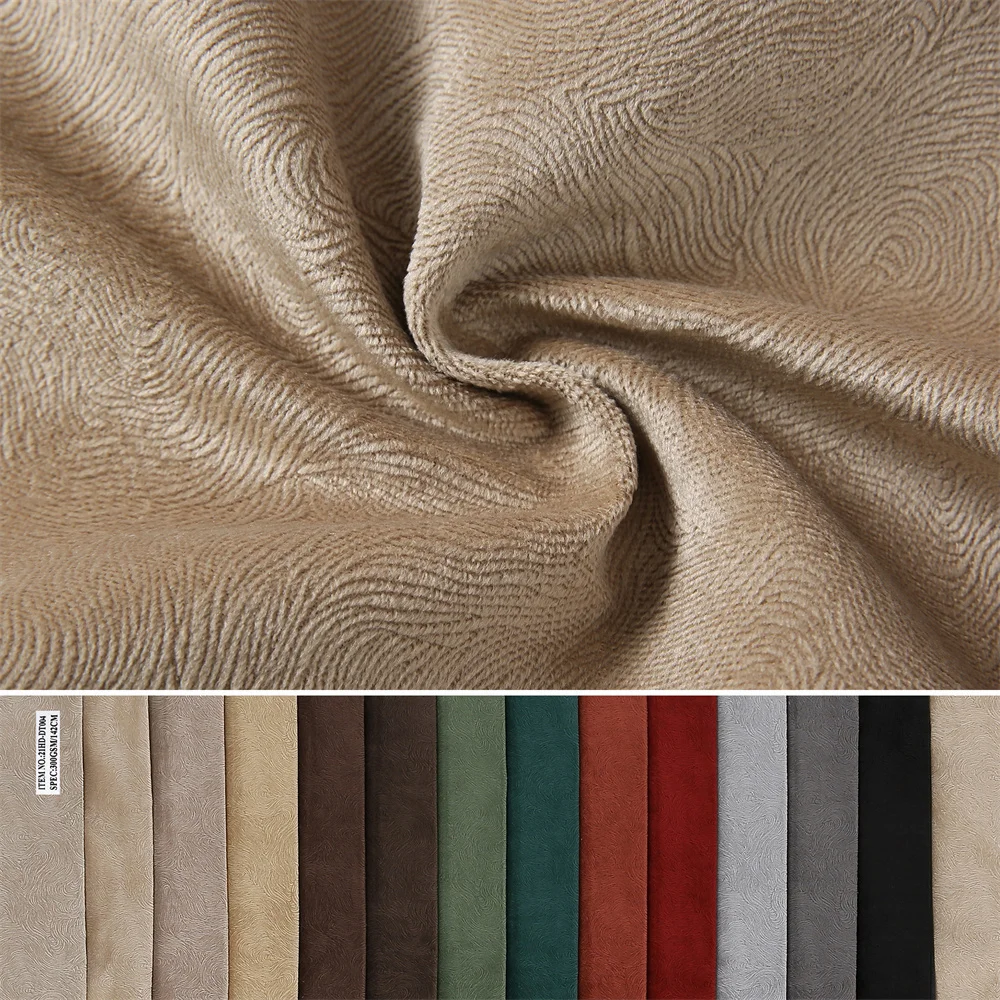 Luxurious golden sofa fabric combined with waterproof sofa fabric for durable and elegant upholstery