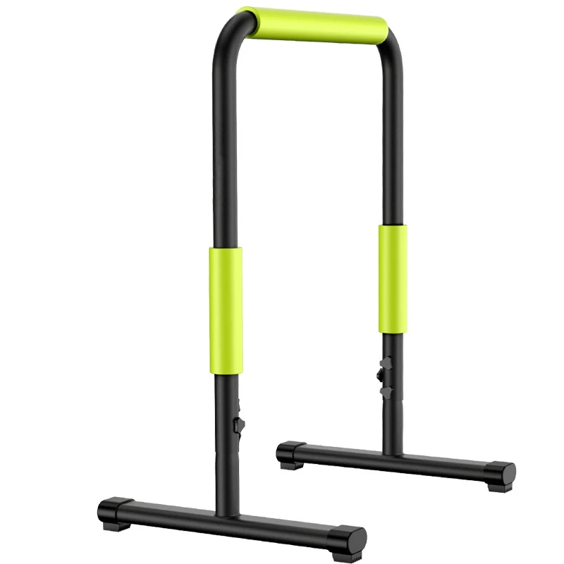 
Hesenlan PT-2302 Yellow Adjustable Door Gym Horizontal Indoor Fitness Equipment Dip Bar Parallel Bar 