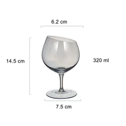 Custom Logo Cognac Snifter Glasses Cup Short Stem Luxury Crystal Drinking Goblet Brandy Glass