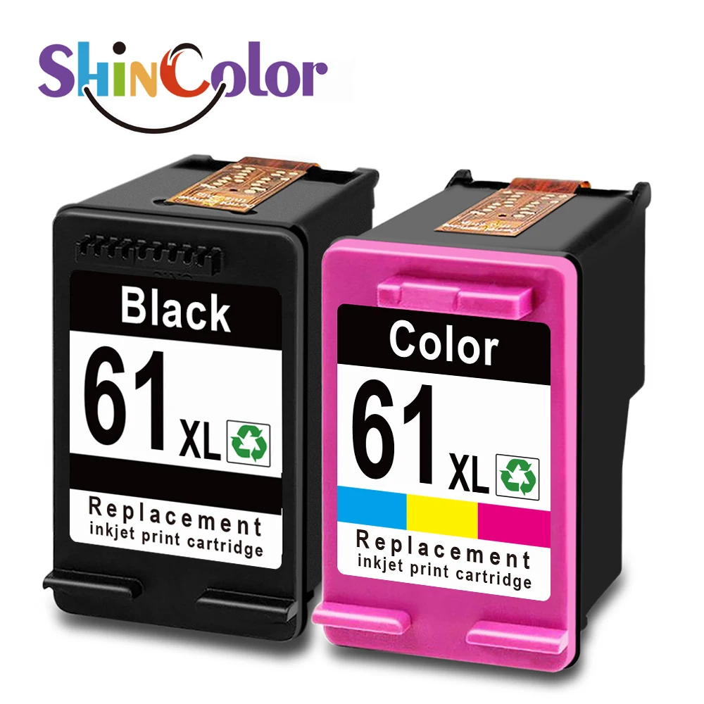 ShinColor 61xl сменный картридж для HP61XL HP61 XL HP 61XL Deskjet 1010 3000 4500 принтера