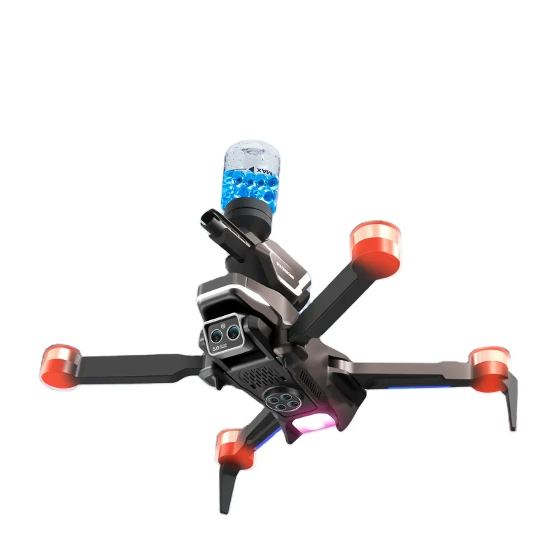 New Design Drone Quadcopter 38K Triple Camera Waterbomb Drone HD Brushless Motor Obstacle Avoidance Multifunctional Drone